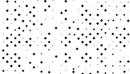 Fototapeta premium Repeating patterns of small, simple shapes like dots, crosses, or lines, spaced out across a solid background