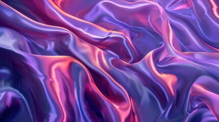 Obraz premium silk fabric pattern wallpaper