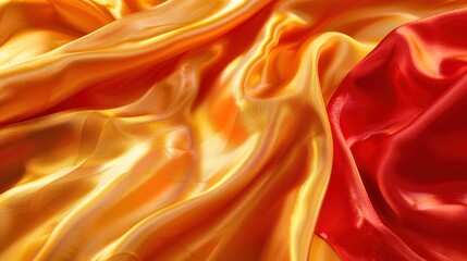 Obraz premium silk fabric pattern wallpaper