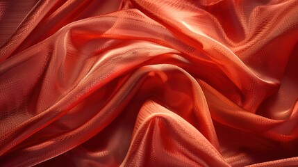 Obraz premium silk fabric pattern wallpaper