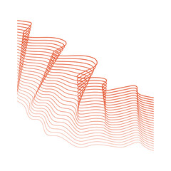 Fototapeta premium Abstract Line Decorative