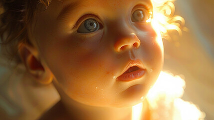 Inquisitive Beginnings: A Newborn's Quest for Enlightenment