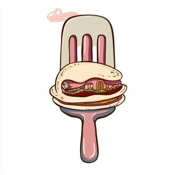recommend clip art: House on a Spatula