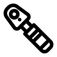 ophthalmoscopy, funduscopy, treatment, medical, equipment outline icon