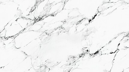 A captivating minimalist close-up of pristine white marble, blending realism with modern freshness through crisp, clean lines for a serene and stylish desktop experience