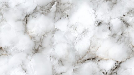 A captivating minimalist close-up of pristine white marble, blending realism with modern freshness through crisp, clean lines for a serene and stylish desktop experience