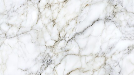 A captivating minimalist close-up of pristine white marble, blending realism with modern freshness through crisp, clean lines for a serene and stylish desktop experience