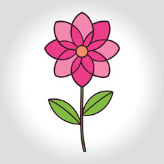 vector flower clipart