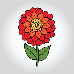 vector flower clipart
