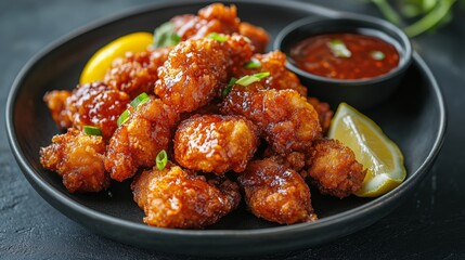 Fototapeta premium Crispy Japanese Karaage