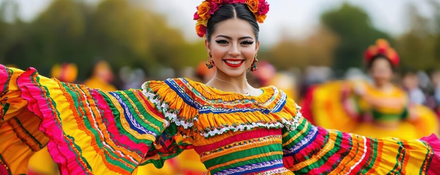 A Thanksgiving festival with traditional folk dances and performances