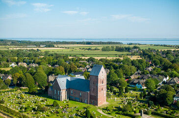 St. Johannis Church in Nieblum on the island of Föhr