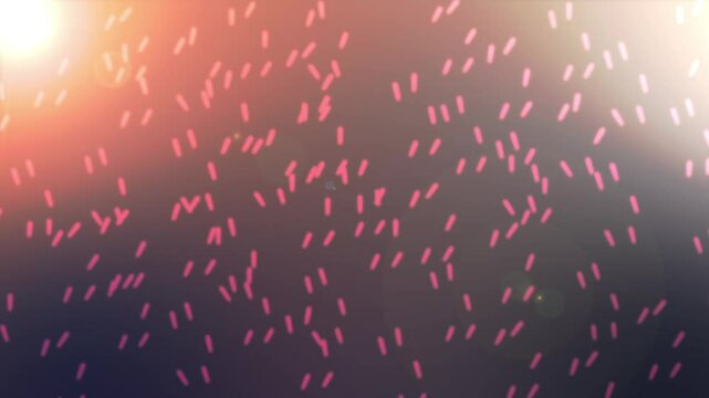 ライブ観客席　サイリウム　赤
