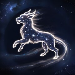 Cosmic Constellation Mythical Creature