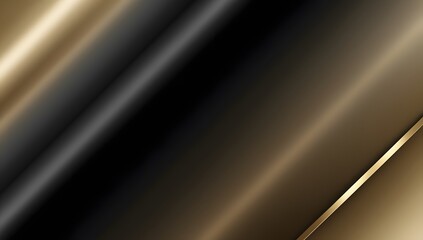 Obraz premium simple minimalist background with black and gold color combination