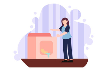 Labour Day Flat Design Illustration