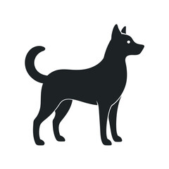  A cute dog vector illustration.