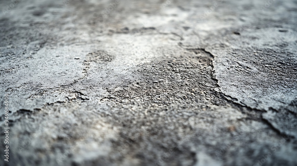Poster Concrete surface Abstract feeling texture effect Shades of gray : Generative AI