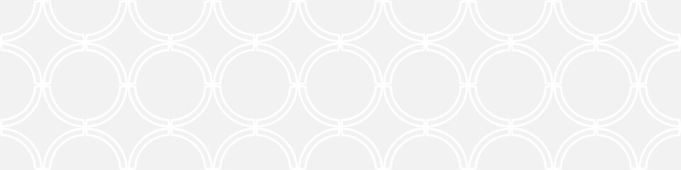 Seamless trendy pattern of stripes and diamonds, geometric white shapes for textiles and wallpaper. Abstract panoramic pattern on a gray background for a New Year or wedding cover or card.