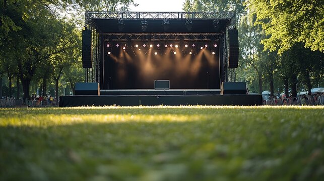 stage in the park : Generative AI