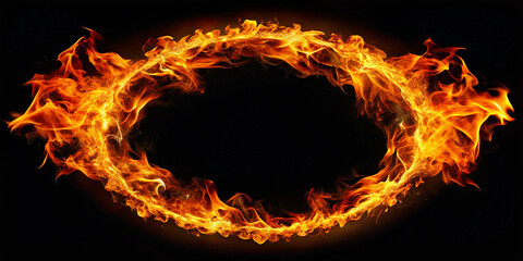 Fototapeta premium Dynamic Ring of Fire