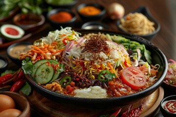 Delicious and Colorful Asian Cuisine