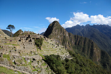 Machu Picchu near Cusco in Peru