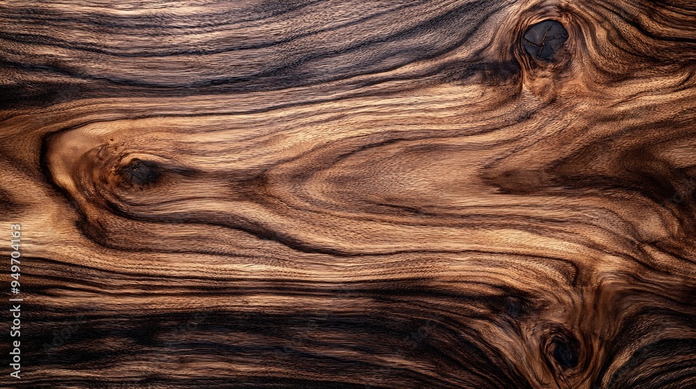 Poster ivory walnut planks rich texture of walnut wood background : generative ai