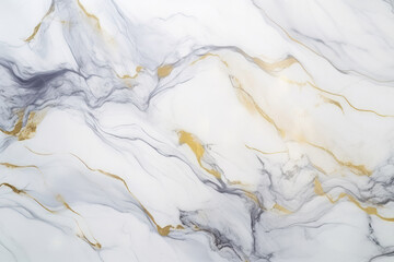 Naklejka premium Processed collage of white and gold marble texture. Background for banner, backdrop or texture
