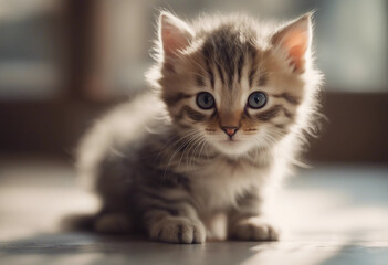 Cute little kitten