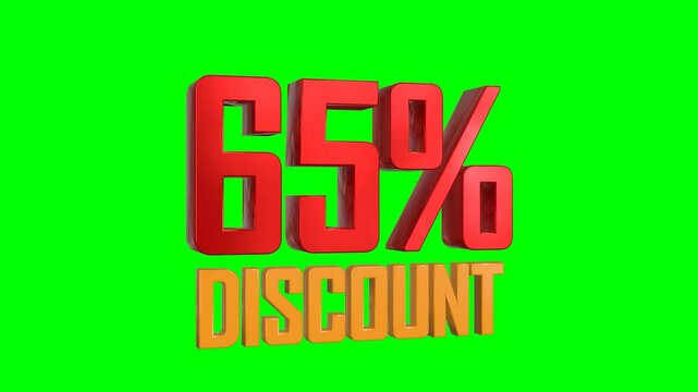 Sale Discount 65 Secs