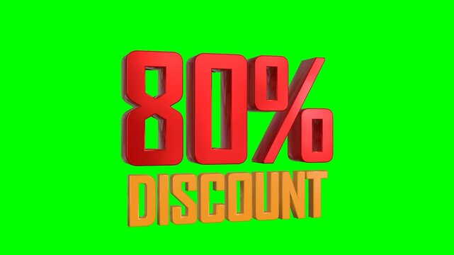 Sale Discount 80 Secs