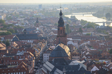 Aerial view of Heidelberg