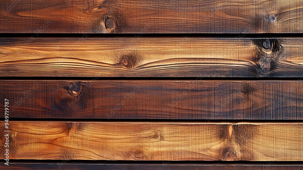 Poster seamless western red cedar wood texture slotted staggered pattern2 : generative ai