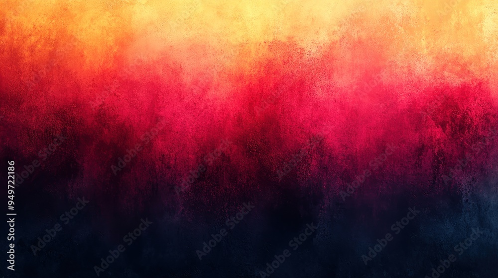 Wall mural abstract gradient background: fiery sunset hues