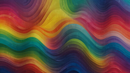 Abstract Modern Background with Colorful Rainbow Wave background