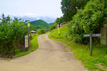 Entrance Pathway at Wanggok Hanok Village
