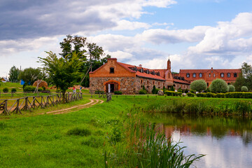 MINSK, BELARUS- August 01, 2024: Park Museum of Interactive History Sula, Recreation Center. Park-museum of interactive history of Sula in Belarus near Minsk