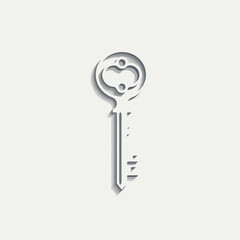 Key color vector, illustration
