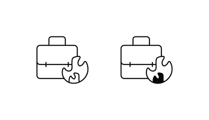 loss icon design with white background stock illustration