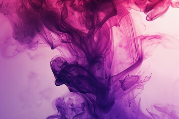 Vibrant Magenta Paint Splatter, Abstract Art Style