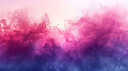 Pink and Purple Abstract Powder