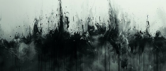 Abstract Art, Cityscape, Grey Palette, Modern, Digital