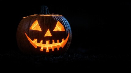 Fototapeta premium Halloween pumpkin wallpaper jack autumn scary