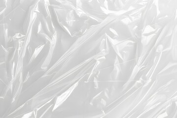 Plastic Texture Background Graphic, White plastic bag texture,Generative AI