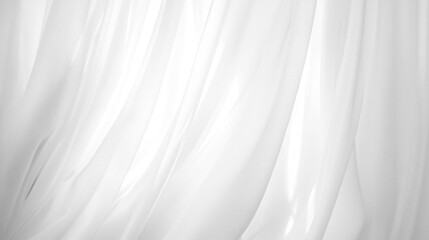Obraz premium Soft white curtains background for graphic design or wallpaper.