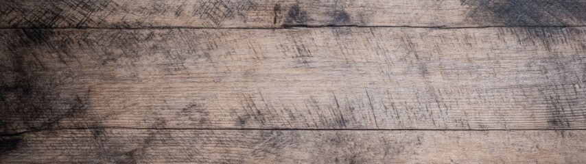 Wooden Desk Serenity, an overhead view showcasing the rich grain of a wooden desk, minimalist aesthetic, uncluttered space emphasizing simplicity and tranquility.