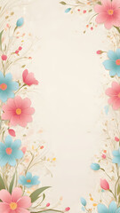 Naklejka premium pink rose background