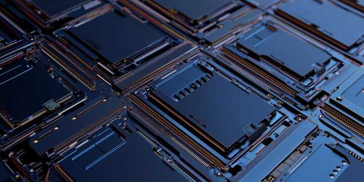 parallel processing. advanced AI servers with multi-core efficiency