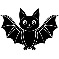 A Cute Animal Bat Vector
